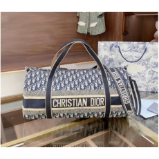 DIOR 디올 오블리크 자수 보스턴백