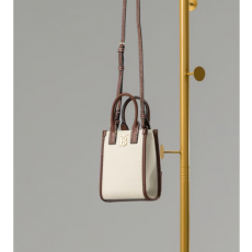 BURBERRY 버버리 모노그램 마이크로 프란시스 토트 숄더백