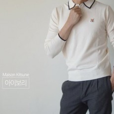Maison Kitsune 메종 키츠네  케시카라니트