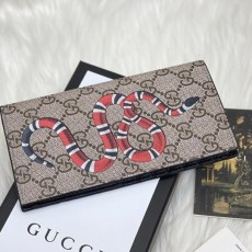 GUCCI 구찌 킹스네이크 프린트 장지갑