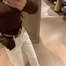 LOEWE 로에베 화이트데님