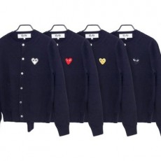 COMMEDESGARCONS 꼼데가르송 여자 가디건 (네이비)