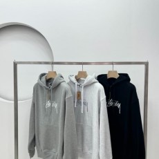 STUSSY 스투시 로고 자수 후드