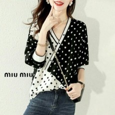 MIUMIU 미우미우 도트배색BL