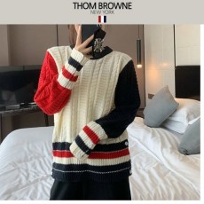THOM BROWNE 톰브라운 팔배색 케이블니트
