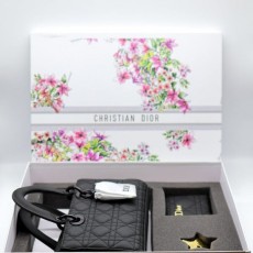 DIOR 디올  레이디 조이 스몰 울트라 매트 까나쥬 블랙 3종세트