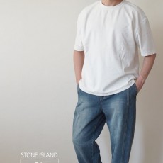 STONE ISLAND 스톤아일랜드 와이드 데님