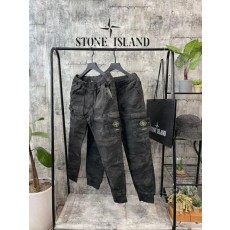 카모밴딩 스판조거팬츠