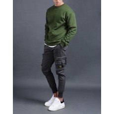 체스트로고 포켓 조거팬츠