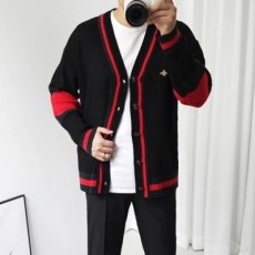 구* 벌자수 코튼 램 남성 가디건