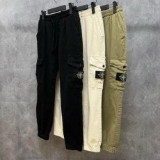 스* 와펜 패치 카고 조거팬츠