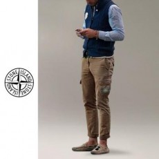 스* 베이직 카고 슬림팬츠