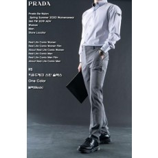 프** 하운드체크 스판 슬랙스