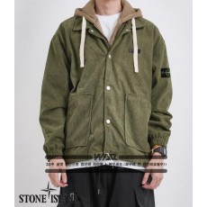 스* 코듀로이 후드집업 자켓