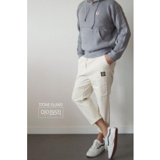 스* 세미와이드 치노 팬츠