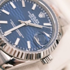 ROLEX 롤렉스 데이저스트 36mm 블루 플루티드 바 오이스터