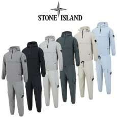 STONEISLAND 스톤아일랜드 아노락 후드,카고조거 셋업