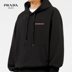 PRADA 프라다 레드라인 후드티