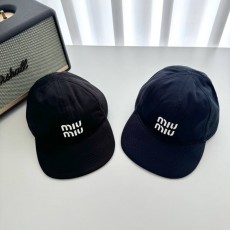 MIUMIU 미우미우  데님 베이스볼 캡