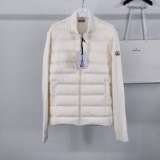 MONCLER 몽끌레어 백로고 캐시미어 울 다운패딩