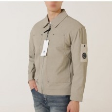 C.P.COMPANY 씨피컴퍼니 누빔 울세무 레더자켓