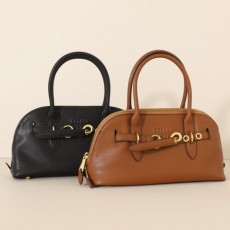 MIUMIU 미우미우  아방뛰르 나파 가죽 탑 핸들백