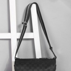 GUCCI 구찌   패브릭 바이크백 힙색