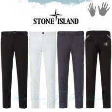 STONEISLAND 스톤아일랜드 슬림핏 밴드 기모 밴딩 팬츠