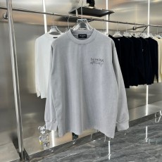 BALENCIAGA 발렌시아가 레터링로고 워싱 라운드 티셔츠