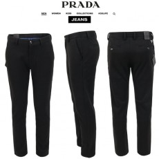 PRADA 프라다 삼각로고 모직 슬랙스