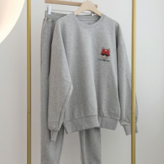 LIFEWORK 라이프워크 백 로고 맨투맨 & 조거팬츠 세트