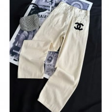 CHANEL 샤넬 24 패치자수 스트레이트 데님팬츠 레그진