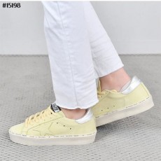 GOLDEN GOOSE 골든구스 하이스타 옐로우 실버 리프 힐탭