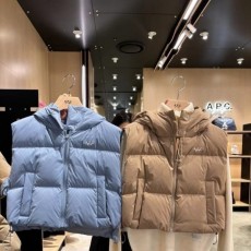 A.P.C 아페쎄 후드 다운 베스트