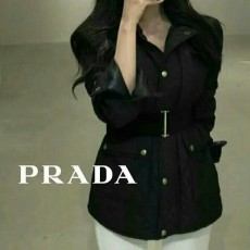 PRADA 프라다 벨트패딩