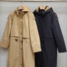 BURBERRY 버버리  후드 롱 야상 코트