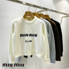 MIUMIU 미우미우 club 울크롭 니트