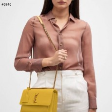 YSL SAINT LAURENT 입생로랑 선셋 미디움 체인 숄더백