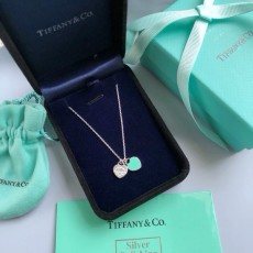 TIFFANY & CO 티파니앤코 리턴 투 티파니 더블 하트 목걸이 미니사이즈
