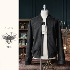 GUCCI 구찌 스웨이드 트러퍼 자켓