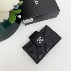 CHANEL 샤넬   클래식 아코디언 카드지갑
