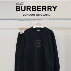 BURBERRY 버버리  남성 TB 패치 밍크 기모 맨투맨 & 조거 팬츠 셋