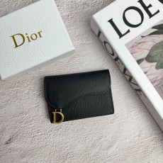 DIOR 디올  새들 플랫 카드홀더