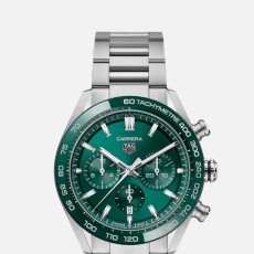 TAG HEUER 태그호이어 까레라 칼리브 02 스포츠 그린다이얼