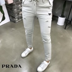 PRADA 프라다 삼각로고 포켓 테이퍼드 팬츠