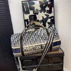 DIOR 디올 자수 프린트 여행구