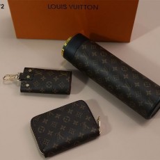 LOUIS VUITTON 루이비통 한정판 텀블러 & 키 홀더 & 카드지갑 3종 세트