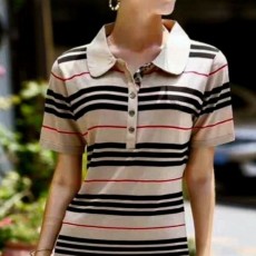 BURBERRY 버버리 카라 니트 원피스