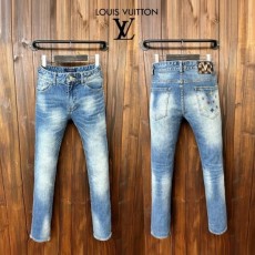 루* 자수 로고 워싱 슬림