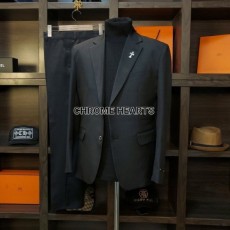 크* 크로스 카라 메탈스터드 슈트셋트